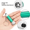 Tatuo 20 Pieces Mini Flashlights Keychain 5 Bulbs LED Keychain