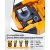 Replacement for Dymo 18051 Compatible Industrial Heat Shrink Tube Labels