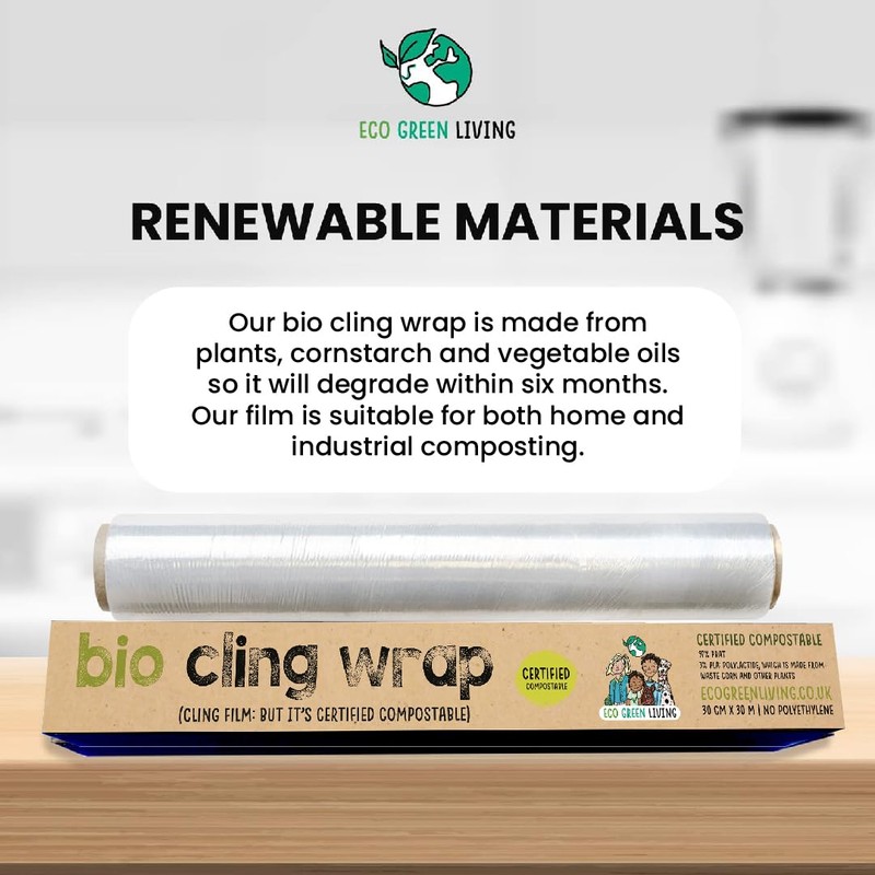 Biodegradable Plastic Wrap Without The Plastic - Corn Starch Kitchen
