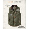 Legendary Whitetails Women's Plus Size Quilted Toggle Puffer Vest, Army,