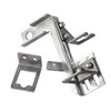 UINIEBOOM Chrome Steel Throttle Cable Kickdown Bracket TCB001-SL Replacement Compatible