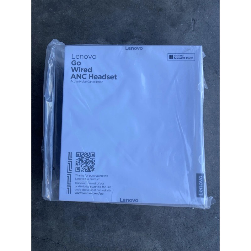 Lenovo Go Wired ANC Headset - Stereo - Brand New