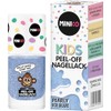 Premium Children's Nail Polish Pearly Ice Blue, 5 ml, Removable,
