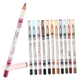 Ipetboom 3pcs Colors Glitter Lip Eyebrow Eyeliner Makeup Shades for Parties and Events