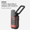TUSITA Spine Mount Adapter with Carabiner Compatible with Garmin inReach