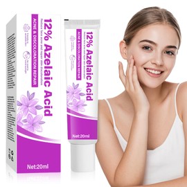 Azelaic Acid Cream, Azelaic Acid Serum for Face, Reduce Facial Redness, Natural Mild, Safe & Gentle, Control Water Oil Balance, Skin Care for All Skin