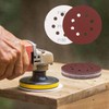 15 Pcs 125 mm Sanding Discs, 60 Grit Sandpaper, 8
