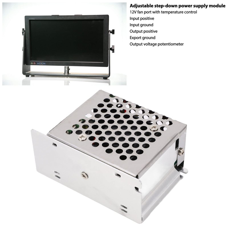 15A 400W Step-Down Module, Adjustable DC12-75V to 2.5-50V Regulator Step-Down