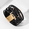 Multilayer Wrap Leather Bracelets Star Modern Boho Bracelets Layered Leather