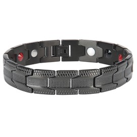 Magnet Bracelet Stainless Steel Fatigue Relive Hand Chain Unisex Health Care Jewelry