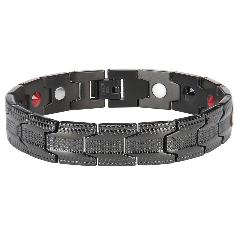 Magnet Bracelet Stainless Steel Fatigue Relive Hand Chain Unisex Health