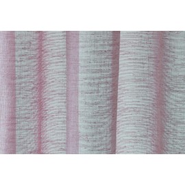 Homing Transparent Curtain Plain Curtain Pink Rose Plain Living Room Bedroom Kitchen Children's Room Decorative Fabric (1 Piece) 245 x 140 cm (H x W)