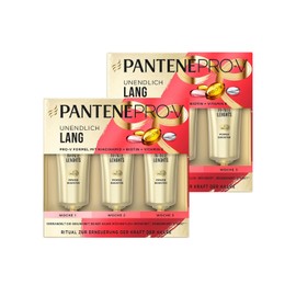 Pantene Pro-V Power Booster Hair Care Ampoules Infinite Long 3 x 15 ml Pack of 2