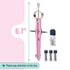 Mr. Pen- Professional Compass for Geometry, Pink, Extra Leads, Metal