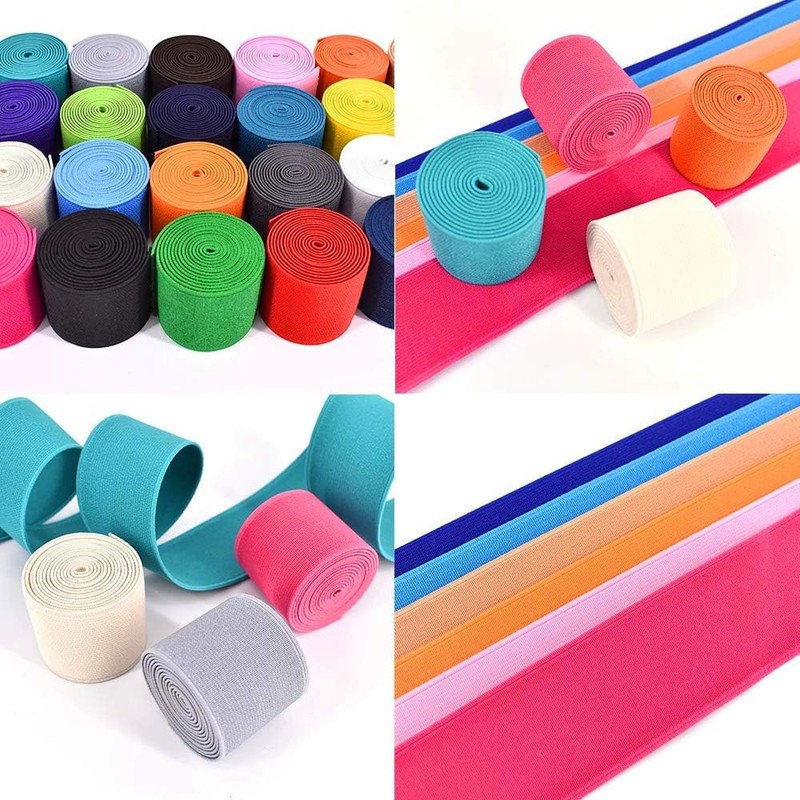 1 Roll Flat Elastic Cord 1.5 Inch Wide by 3
