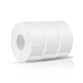iEager Label Maker Tape, 15mm x 50mm, White Sticker Thermal Paper, Household Storage Labels, Self-Adhesive Label Tape, Set of 3