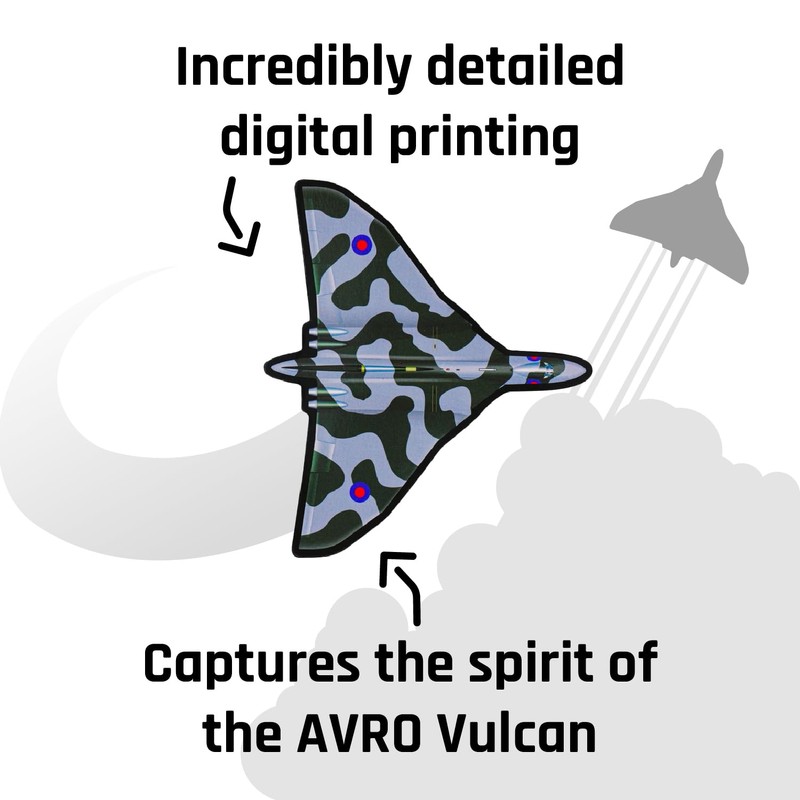 Avro Vulcan Aircraft Fridge Magnet - Iconic Aviation Souvenir gift