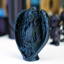 GratKit Starry Sky PLA, Glitter PLA Filament, 1.75mm Galaxy 3D Printer Filament, +/-0.03, 1KG/Roll, Glitter Magic Blue