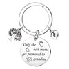 Nimteve New Grandma Gift Keychain Grandmother Announcement Gift First Time