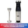 Total Chef Immersion Blender - Electric Handheld Stick Mixer with