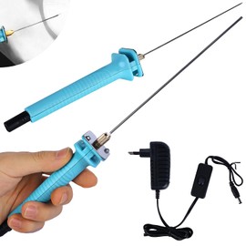 15 cm Electric Foam Cutter, Electric Hot Wire Cutter, Nizirioo Foam Cutter, Electric Cutting Pen, 100-240V, 18W, Heat Cutting Engraving Pen for Cutting Edges, EU Plug