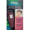 Oster Professional 15 piece Clipper Set with Adjustable Blade, #76284-160