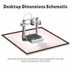 ARTINRACK 3D Printer Stand with Double Layer 3D Printer Filament