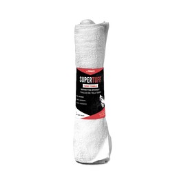 Trimaco SuperTuff Roll White Terry Towels, 14-inch x 17-inch, 6 count