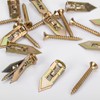 Vmuter 180 Pcs Self-Drilling Drywall Anchors with Screws Kit, Zinc