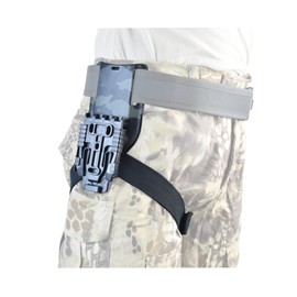 Hdlsina Mid Ride Belt Loop Adapter Mid Ride Hanger with Duty Receiver Mount and Tactical Leg Strap Thigh Belt for Duty Holsters and Accessories (BCP)