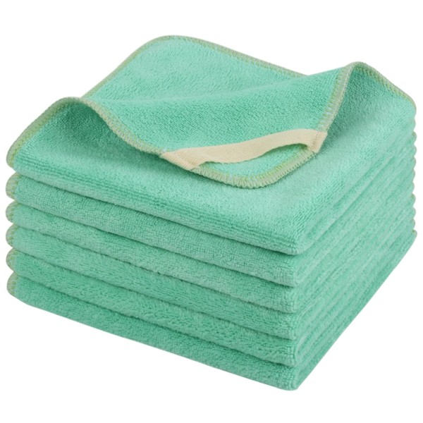 SINLAND Microfiber Facial Cloths Fast Drying Washcloth 12inch x 12inch