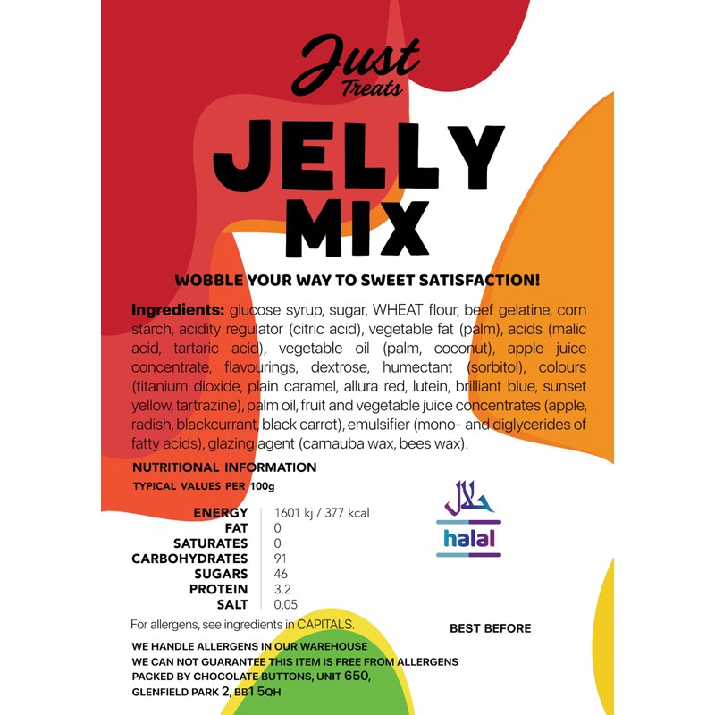 Just Treats Jelly Mix (500g Share Bag)