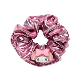 Sanrio 159361 Scrunchie My Melody Polyester, ABS Metallic Fabric, For Ages 3 and Up