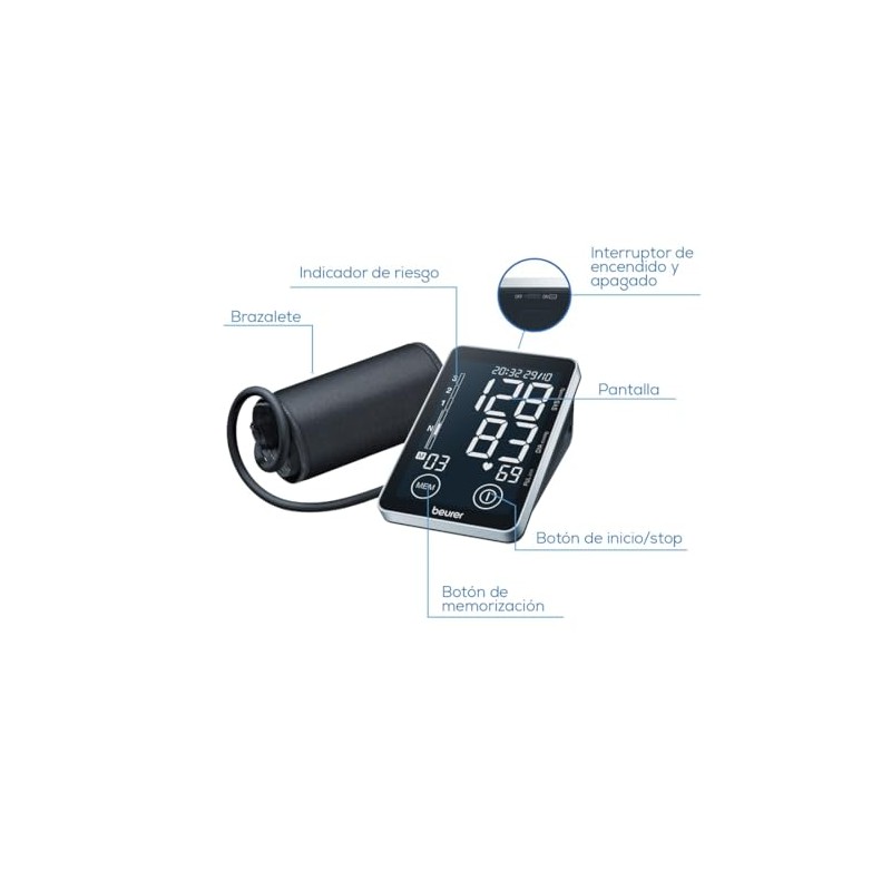 Baumanómetro Digital de Brazo Beurer BM58