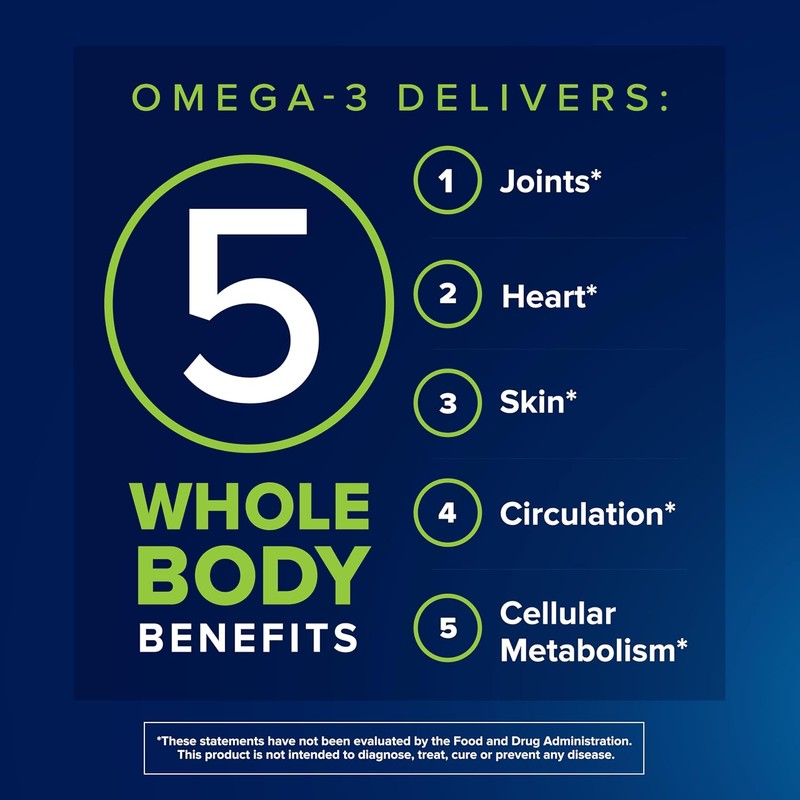 Osteo Bi-Flex Advanced Omega-3 Joint Complex Algae Oil Supplement, 80