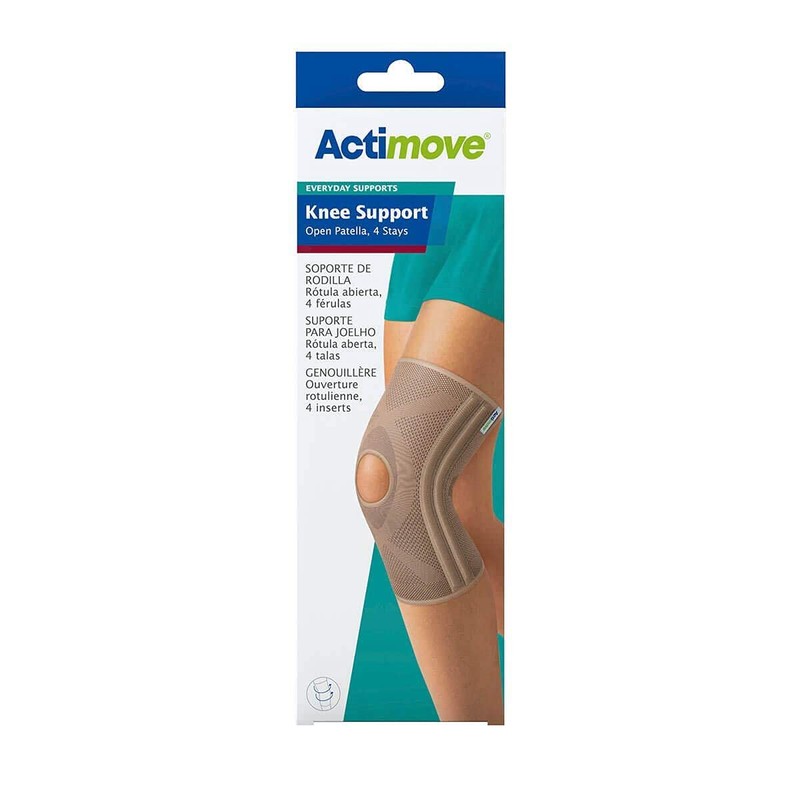 Medium Actimove EVERYDAY SUPPORTS Knee Support, Open Patella with four