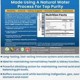 Nature’s Baking Soda Supplement Powder Organic Use Aluminum Free Better Than Baking Soda Tablets. No Chemicals Pure Powder for Health, Kidneys, Stomach & Wellness 1lb