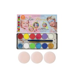 EULENSPIEGEL Schminkpalette Eisprinzessin 17 Teile Metalletui