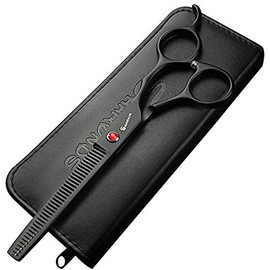 7 Inch Black Hair Thinning Scissors Barber Hair Cutting Scissors Salon