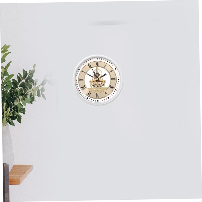 COHEALI Clock Mechanism Repair Part Metal Crystal Clock Insert with