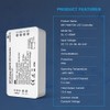GLEDOPTO WiFi Controller LED Strip WW/CW DC12-24-54V Light Strip Controller