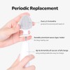 LYLYL - Limpiador facial sónico Wave con cabezal de silicona