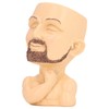 Face Planter Pot with Drainage Hole Man Face Flower Pot