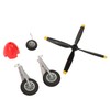 Fairing Landing Gear Blades Kit Easy to Assemble for Wltoys