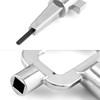 Hinapan 1 Piece Architect Key with Measuring Scale, Universal Construction