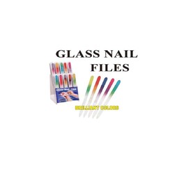 Brillian Glass Nail Files Assorted