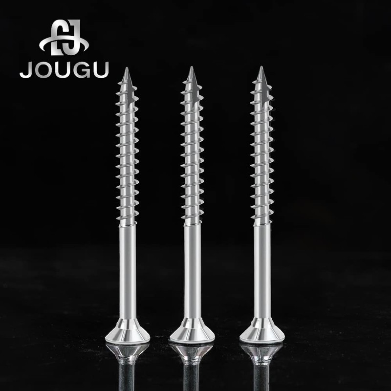JOUGU Wood Screws #6 × 1-1/2 inch Torx Star Drive
