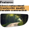 68067730AA Ram Passenger Side Lower Mirror Glass Compatible with 2009-2020