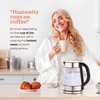 Speed-Boil Electric Kettle For Coffee & Tea - 1.7L Water