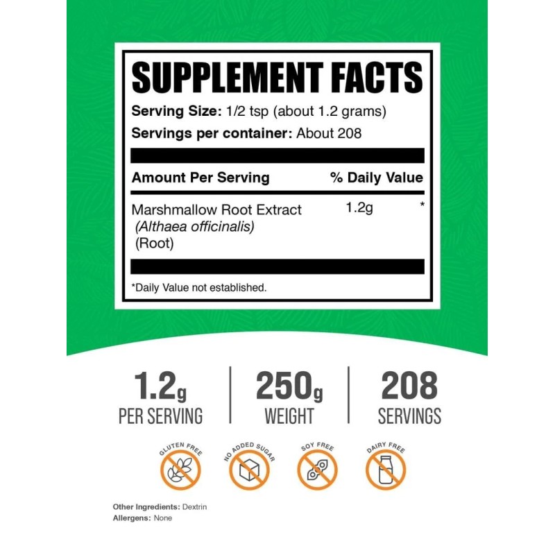 BulkSupplements Herbal Supplement 8.8 Ounce Quality Health Booster For Wellness